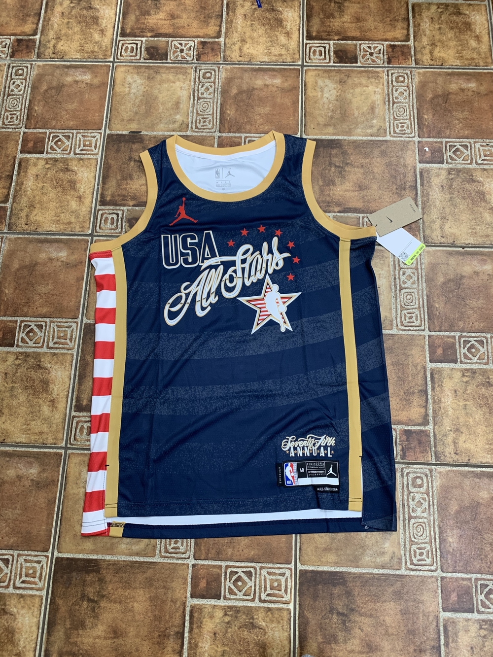 Jordan USA All Stars 2026 Durant Jersey Size L